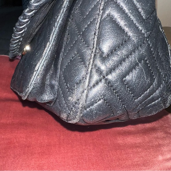 Tory Burch Black Quilted Leather Marion Flap Chain Shoulder Bag $475+ - Picture 16 of 16